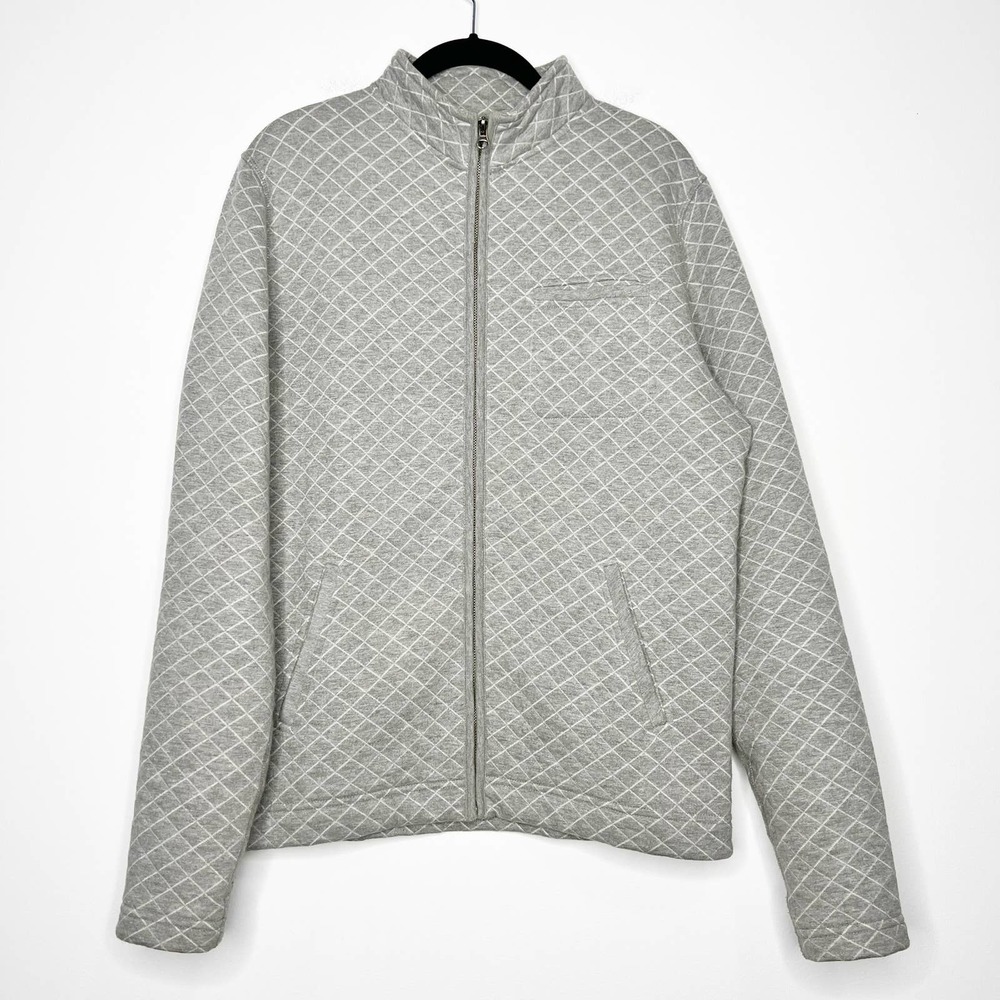Billy Reid Gray Quilted Jacket